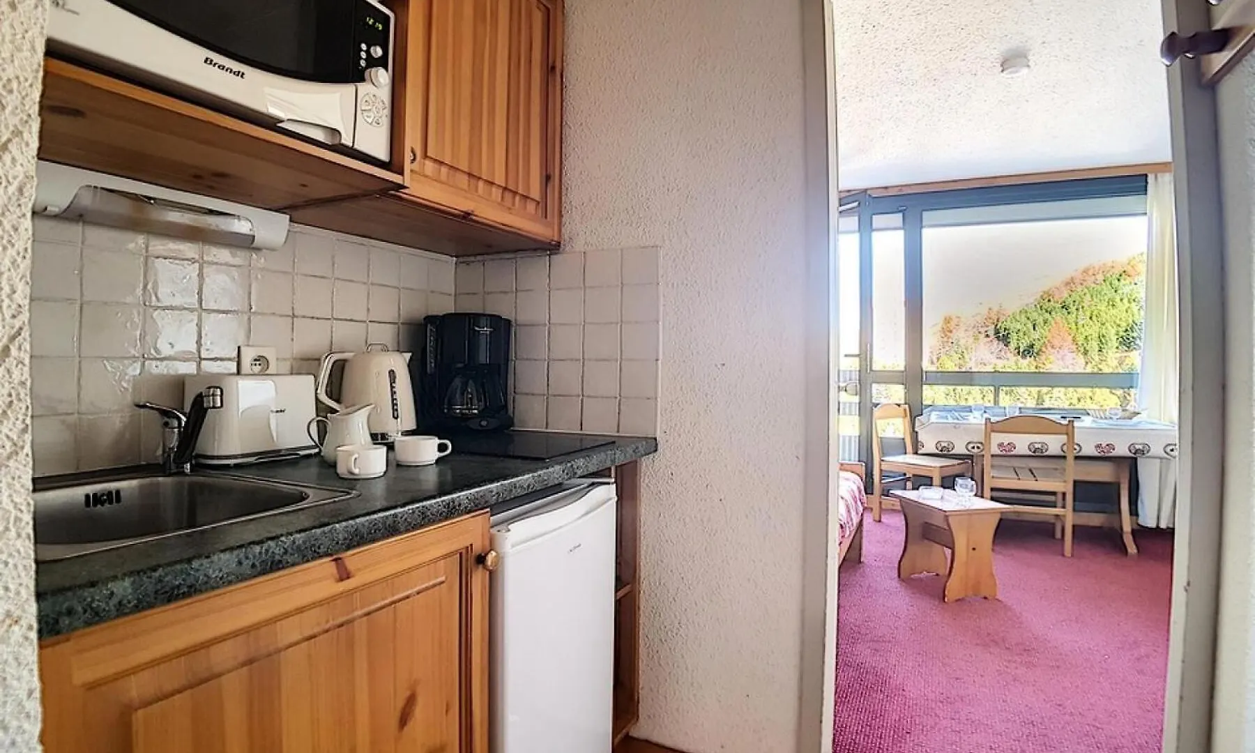 Residence Chaviere - Studio Agreable - Depart Et Retour Ski Aux Pieds - Balcon Mae-3364 생마르탱 드 벨빌